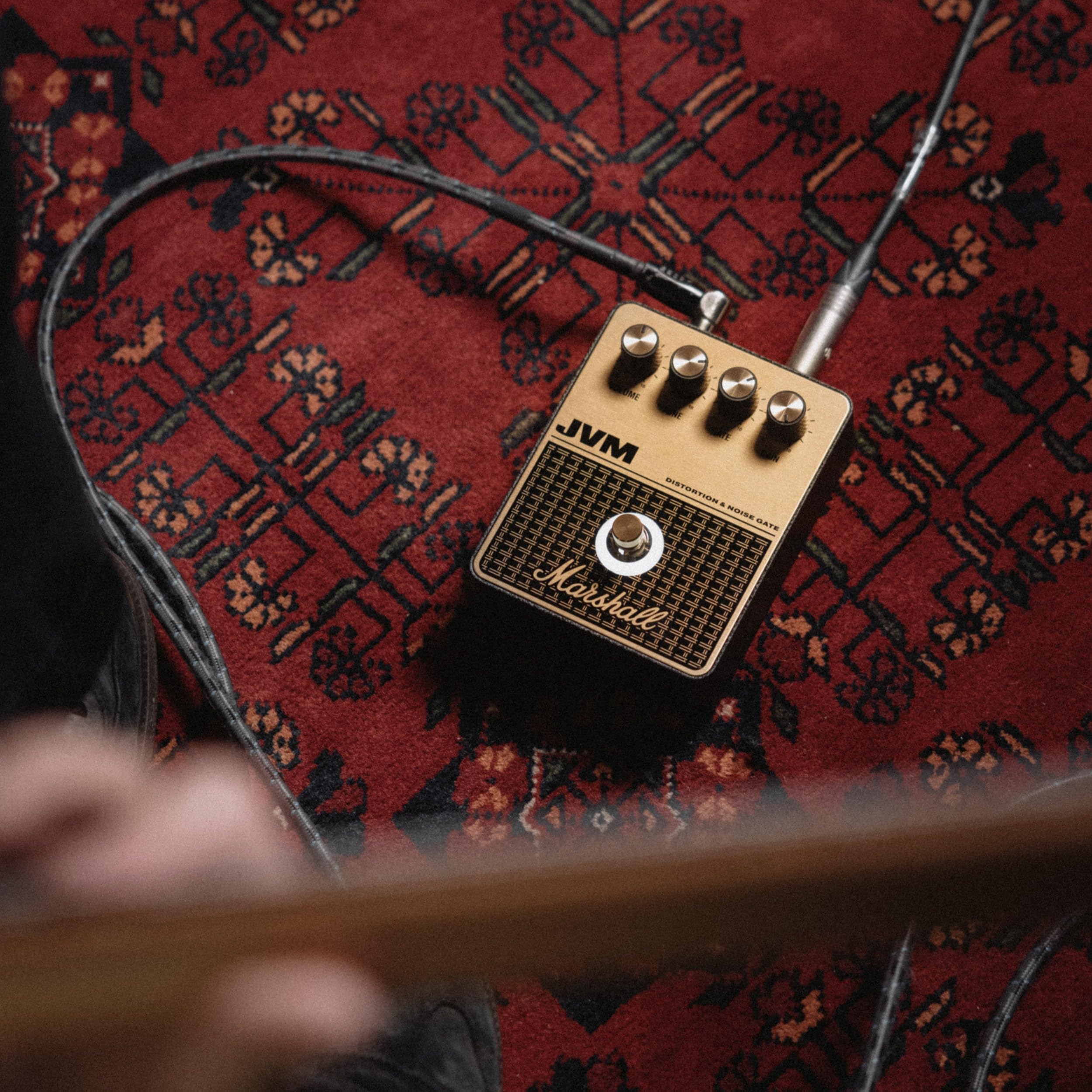 Marshall JVM Overdrive/Distortion Pedal - Black and Gold : Amazon