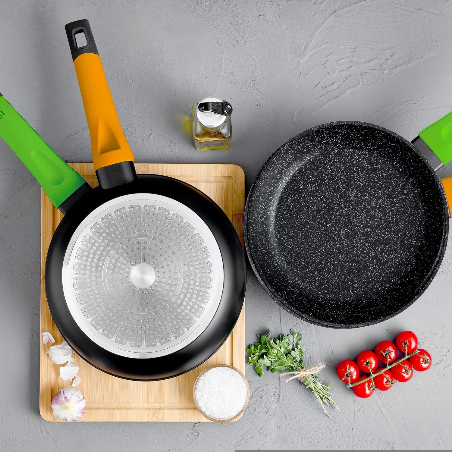 San Ignacio Forged Aluminium Non-Stick Pans - Set of 4