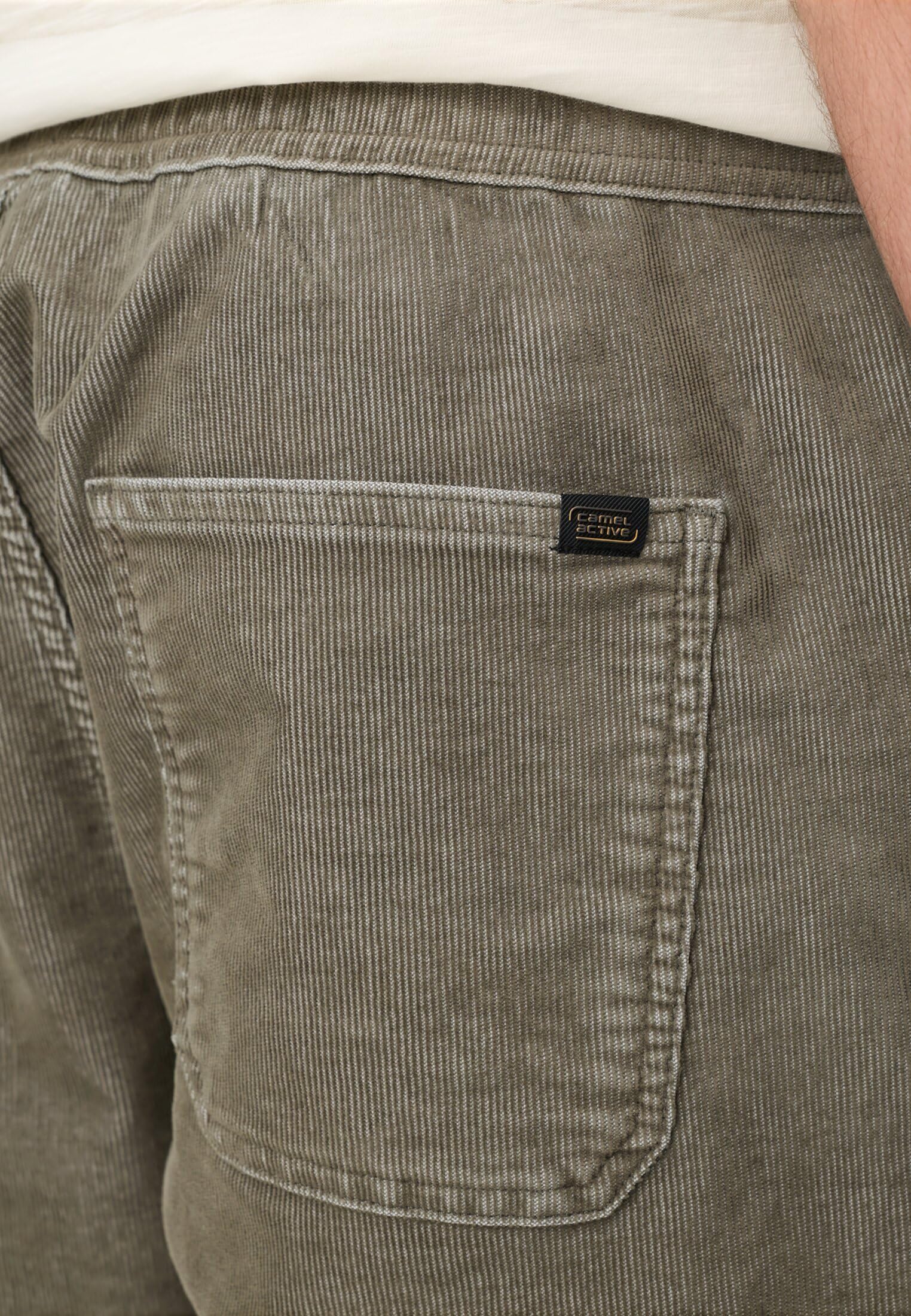 camel active Herren Bermuda Shorts mit Tunnelzug