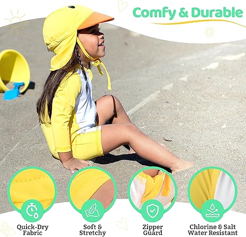 Miniatura 4 de Cuddle Club - Traje de baño de una pieza para bebé y niño Protección UV UPF 50+ durante todo el día.