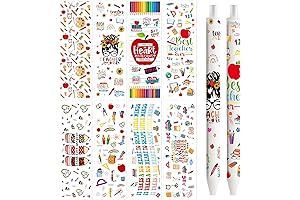 UV DTF Pen Wraps: 48 Patterns for Teachers