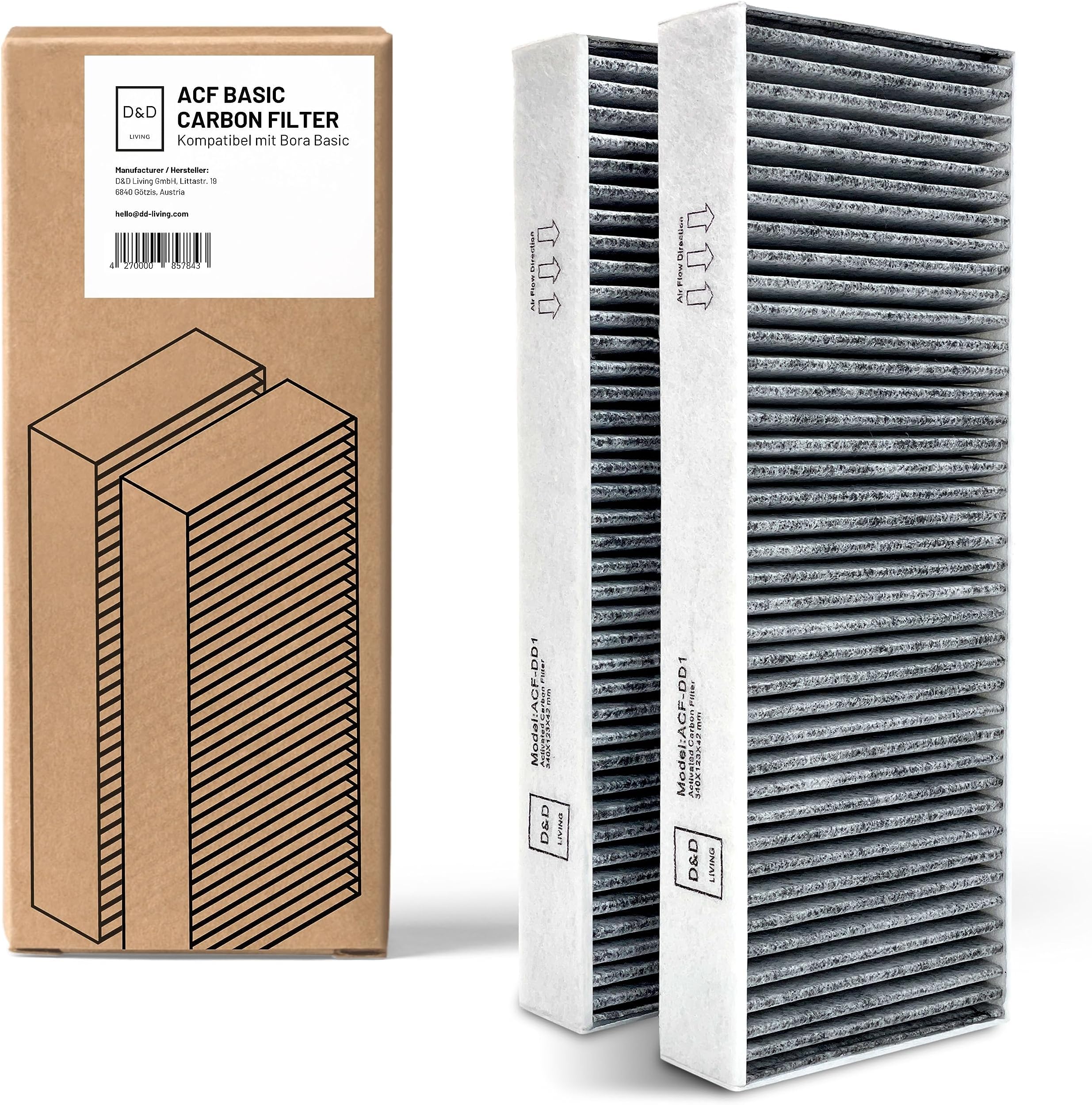 Inwee Filtro A Carboni Attivi Per Bora Pure PUAKF, Per PURU