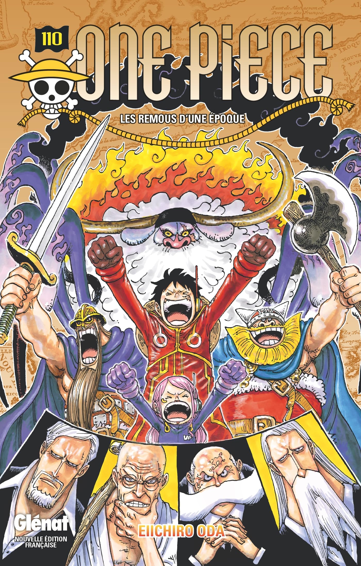 One Piece - Édition originale - Tome 110: Les remous d'une époque