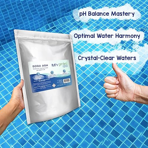 Miniatura 4 de Ceniza de soda, aumento de pH para aguas cristalinas, refuerzo de lavandería, fijador de teñido anudado, eleva tu piscina y proyectos con carbonato