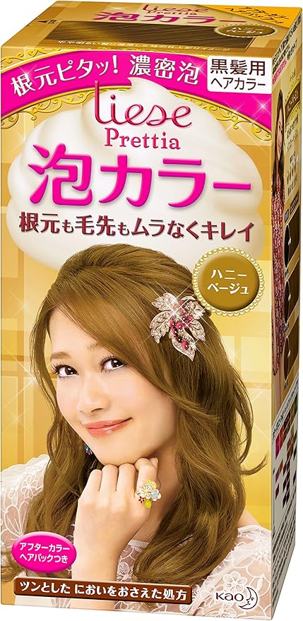 Amazon リーゼ プリティア泡カラー ハニーベージュ 108ml リーゼプリティア おしゃれ染め 通販