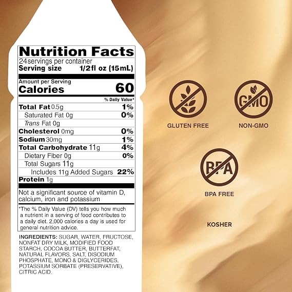 Monin - Gourmet White Chocolate Sauce, Creamy and Buttery, Great for Desserts, Coffee, and Snacks, Gluten-Free, Non-GMO (12 Ounce)