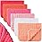 Hicarer 6 Count Muslin Burp Cloths Cotton Baby Burping Rags Large 20 x 10 Inch 6 Layers Spit up Rags Soft Absorbent Multicolor Wash Cloths Diapers for Newborn Baby Girl Boy(Pink Series)