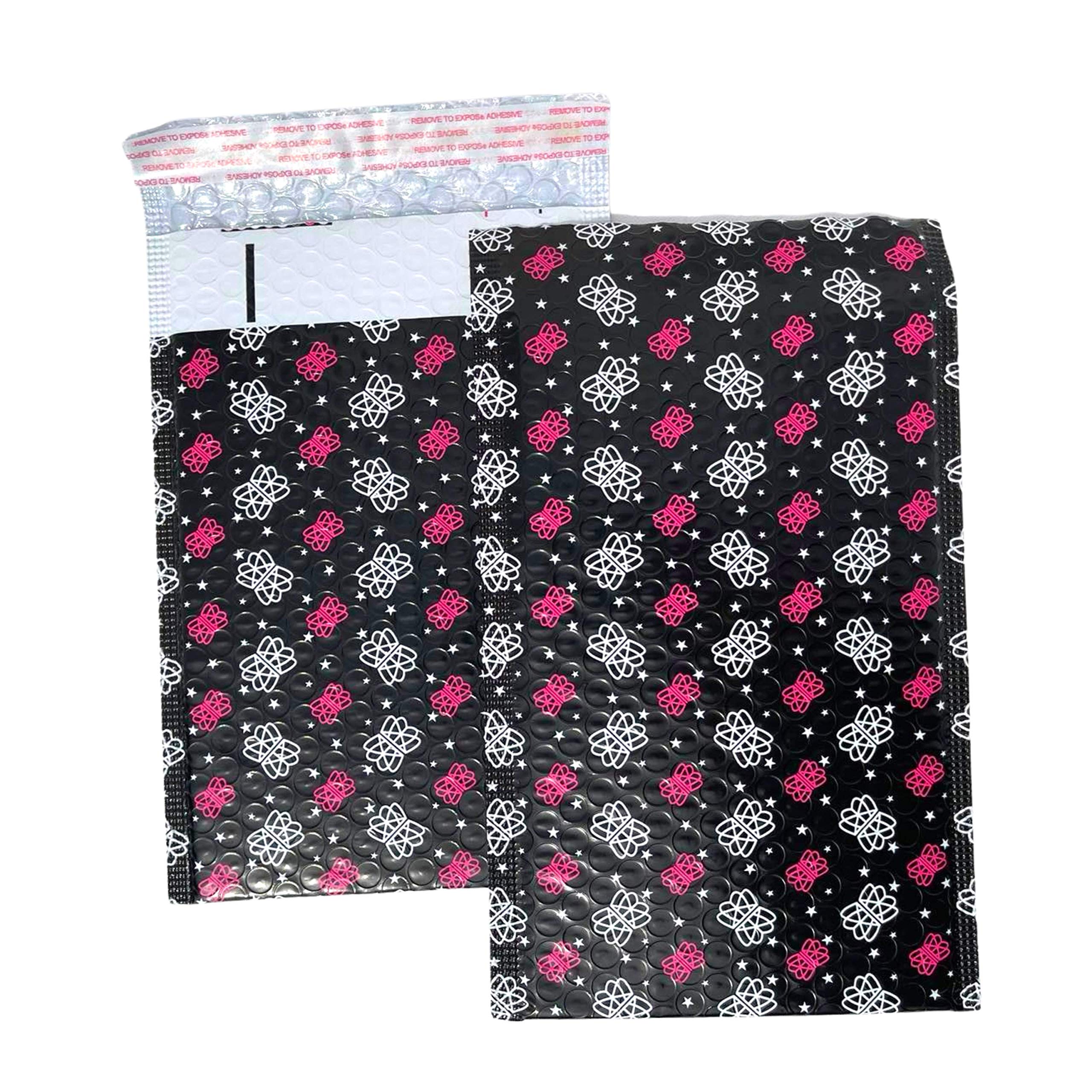 Crown Pattern Bubble Mailers - Pack Of 25, 10" X 6.75", Self-Sealing, Waterproof Shipping Envelopes