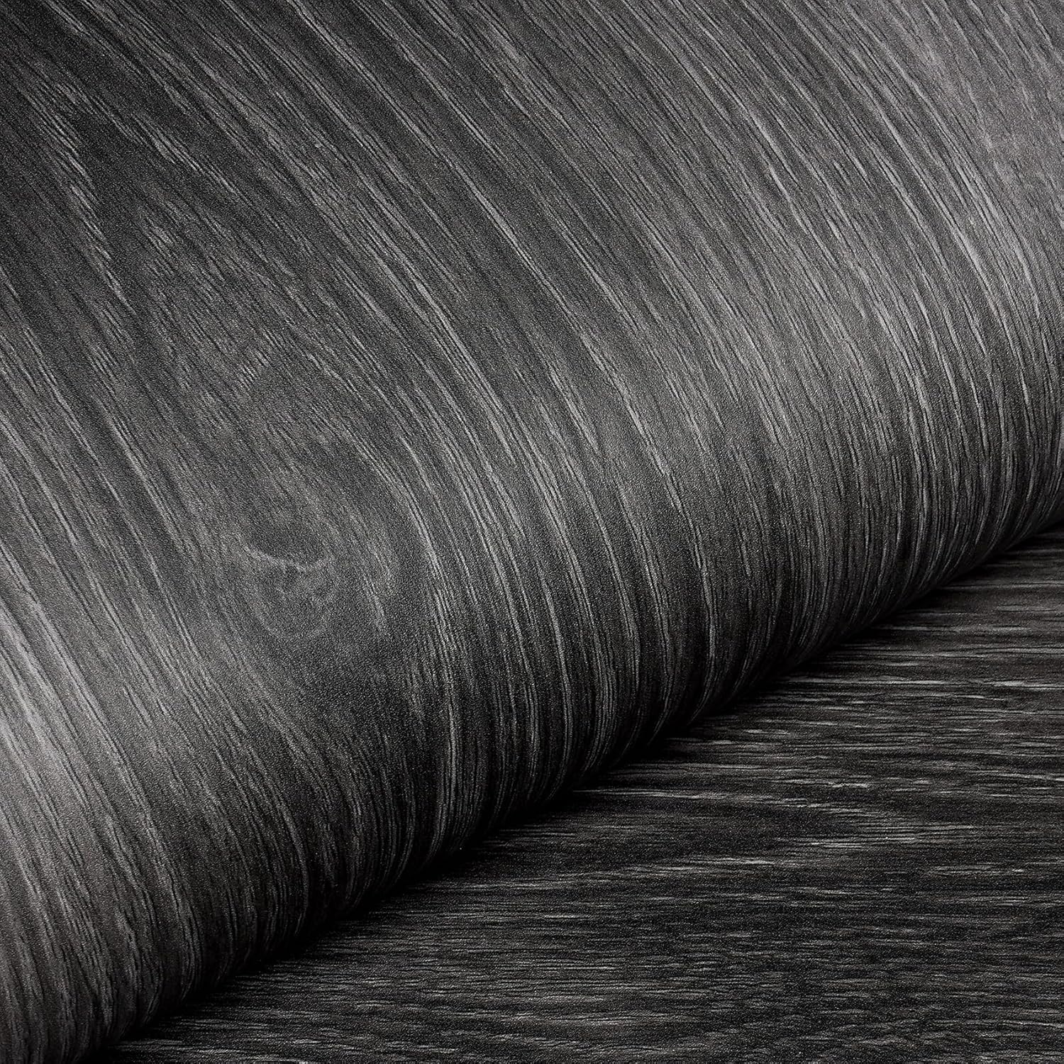 Livelynine Wood Contact Paper 24x394 Espresso Wood Countertop Contact Paper Waterproof Dark Wood Wallpaper Peel and Stick Black Woodgrain Vinyl Wrap for Cabinets Desk Cover Kitchen Counter Top Table