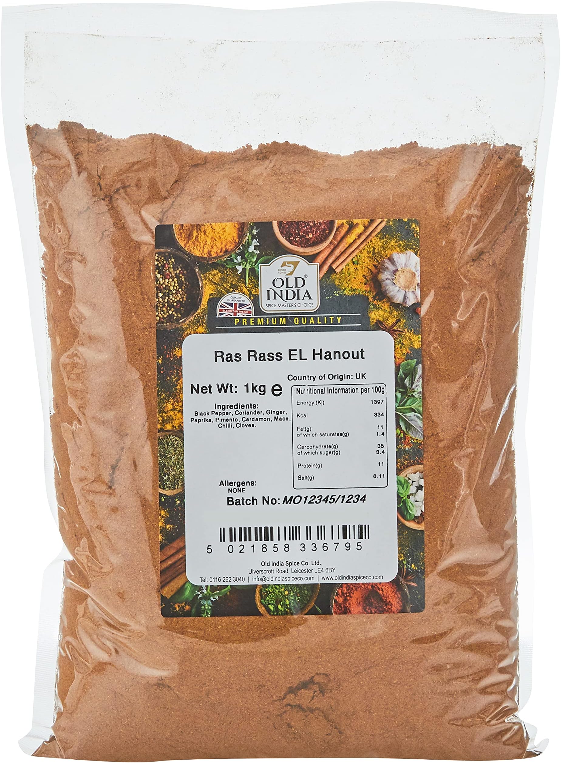 Old India Rass EL Hanout 1 Kg