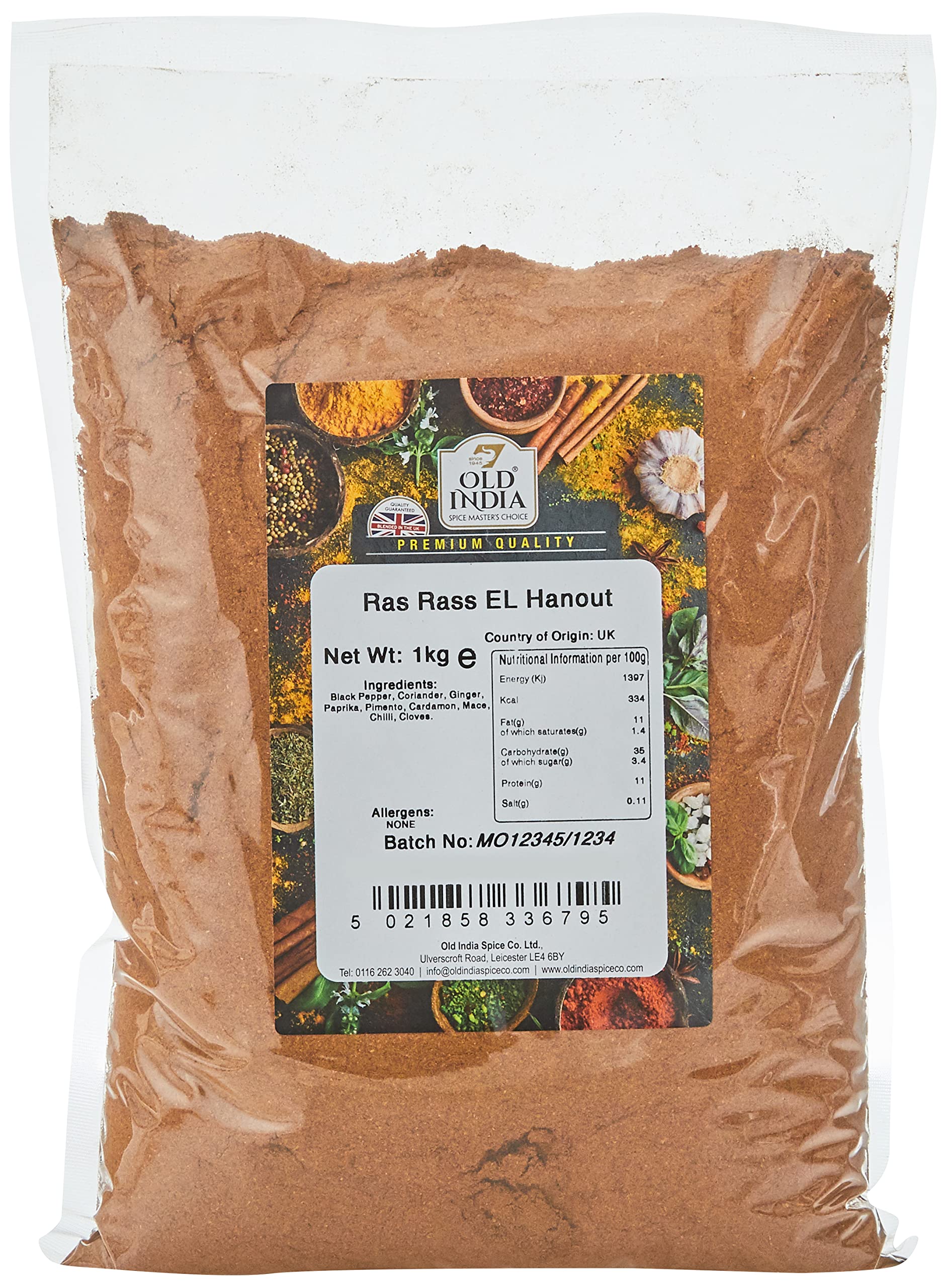 Old India Rass EL Hanout 1 Kg