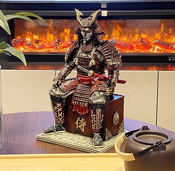 Amazon.co.jp: LOOYAR 中世 古代 武士 アンデッド戦士 樹脂像