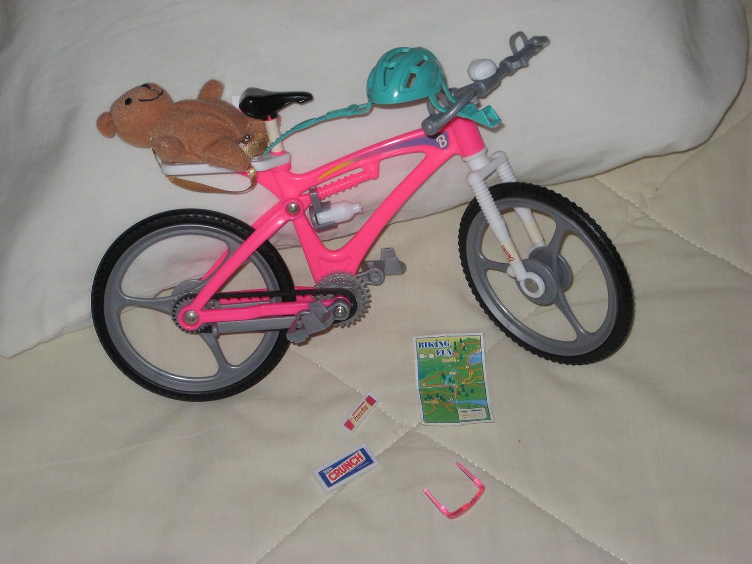 Barbie Pack 'N Go Bike By Mattel
