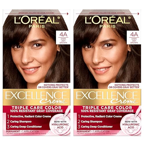 Miniatura 171 de L'Oreal Paris Excellence Creme - Coloración permanente para el cabello, rubio natural extraclaro 02, 100 % de cobertura de canas, paquete de 1
