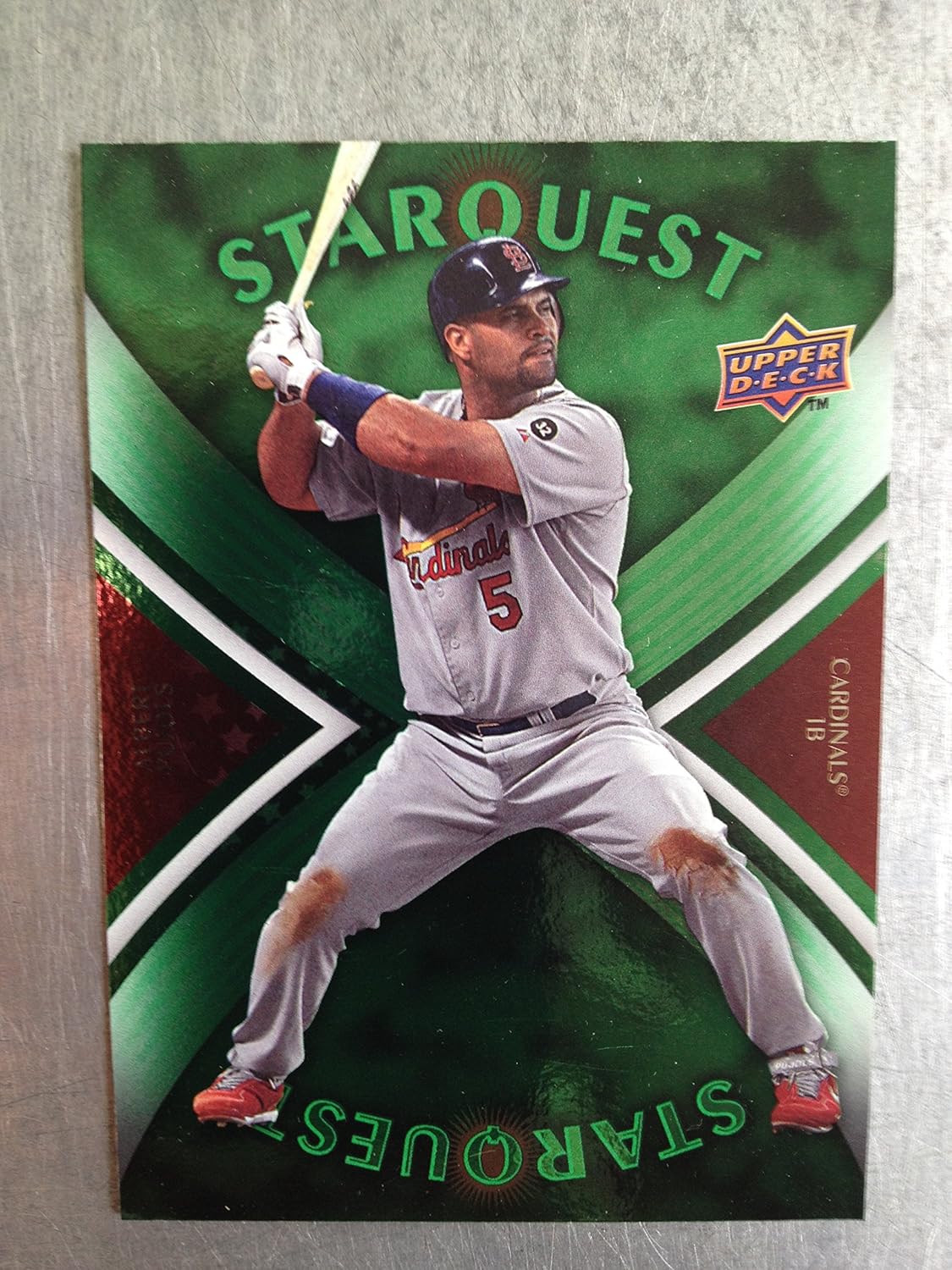 2008 Upper Deck Starquest Starquest SQ32 Albert Pujols NM/M (Near Mint/Mint) at Amazon's Sports