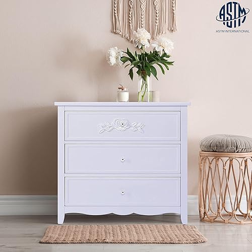 Miniatura 2 de SweetPea Baby Cómoda de tres cajones RoseTiana, hielo lavanda