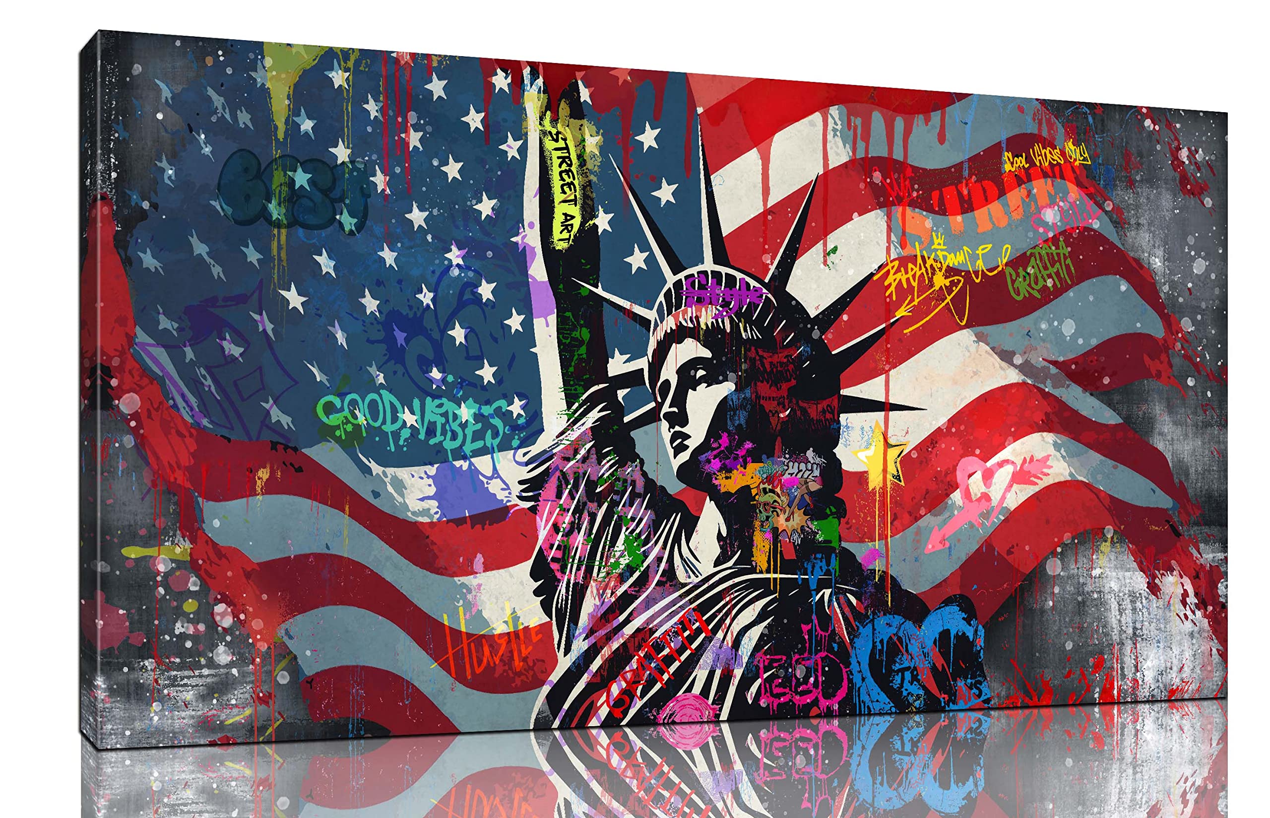 American Flag Background Art