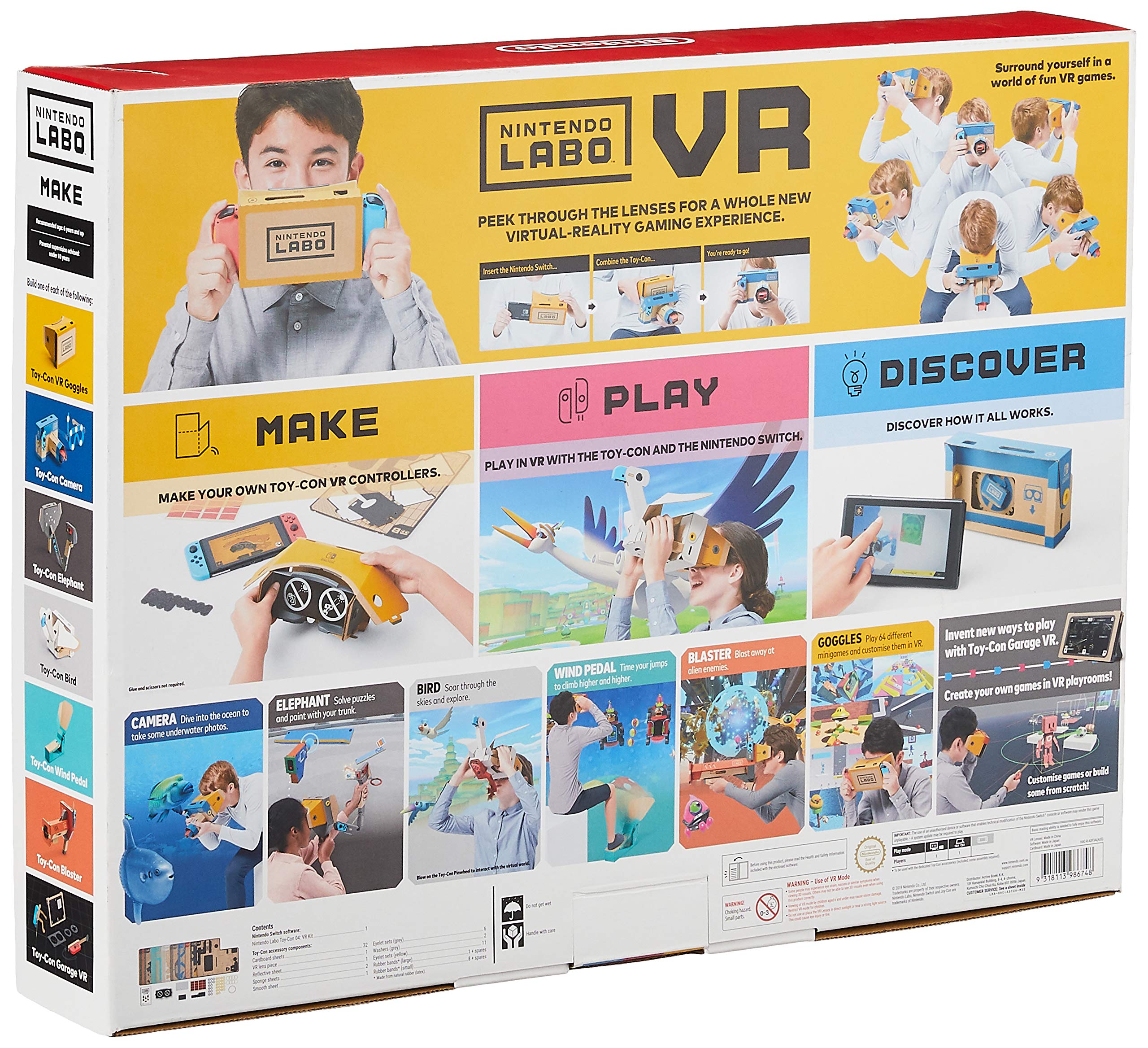 NINTENDO Labo: Toy-Con 04 Vr Kit, Nintendo Switch : Amazon.sg