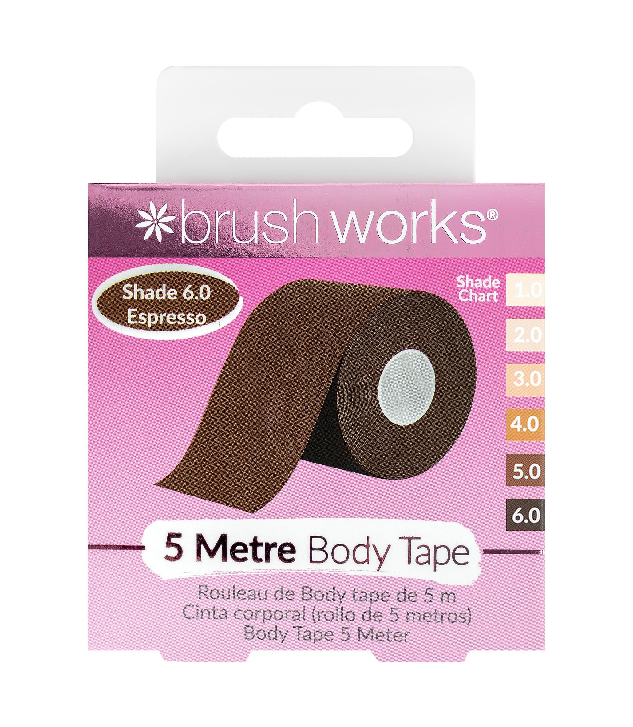 Brushworks Body Tape Shade 6.0 - Espresso