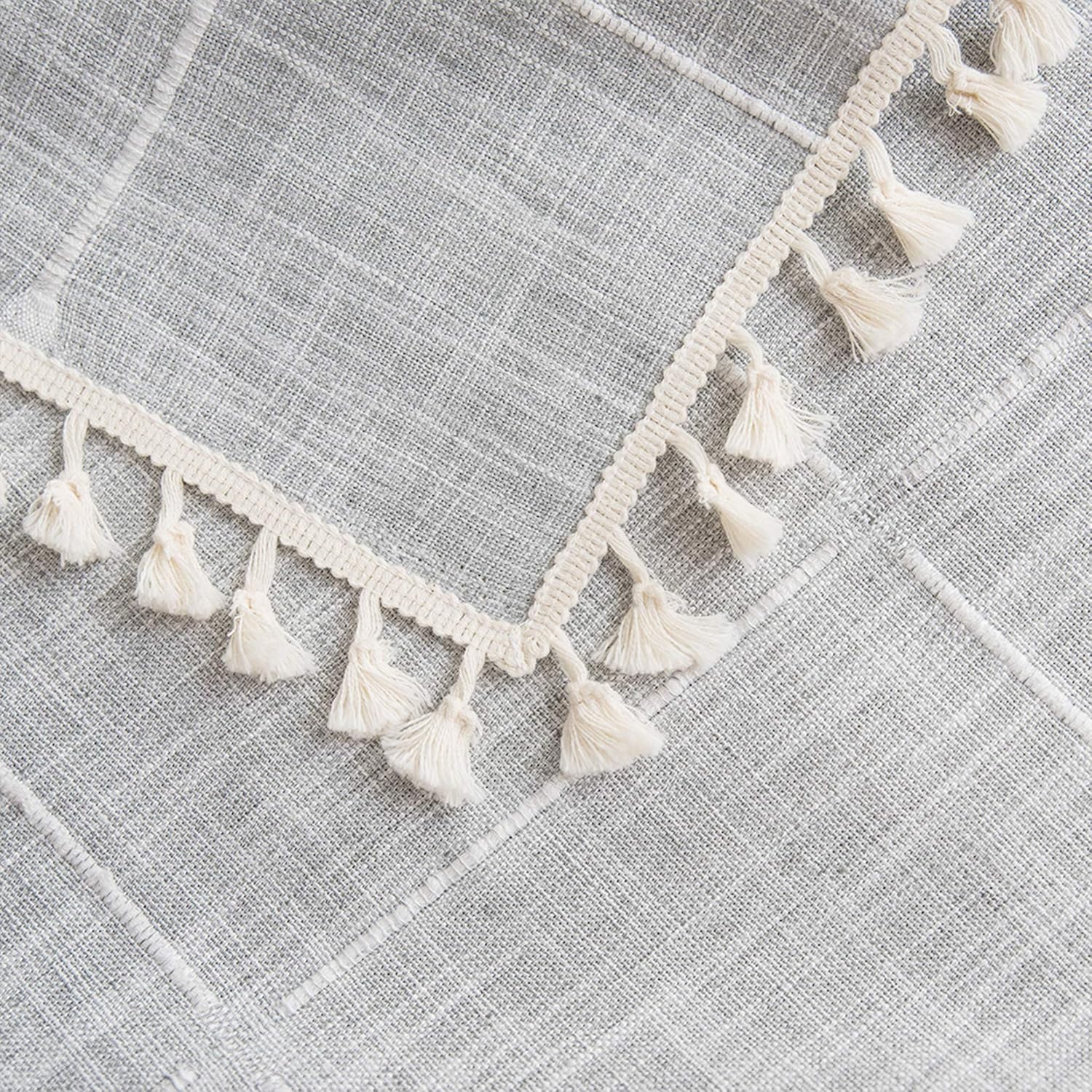 Tablecloth Kitchen & Table linens Gray Rustic Table Cover Farmhouse Rectangle Square Tablecloth Table Cloth for Party, Birthday, Holiday, Dining 70 inch : Home & Kitchen