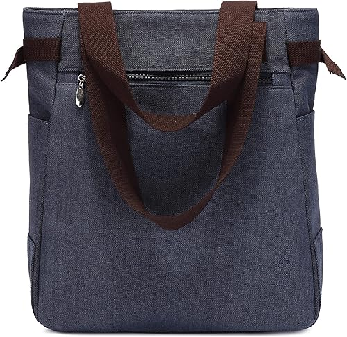 Miniatura 3 de KAUKKO Women Canvas Handbag Shoulder Bag Cat Big Tote Bag