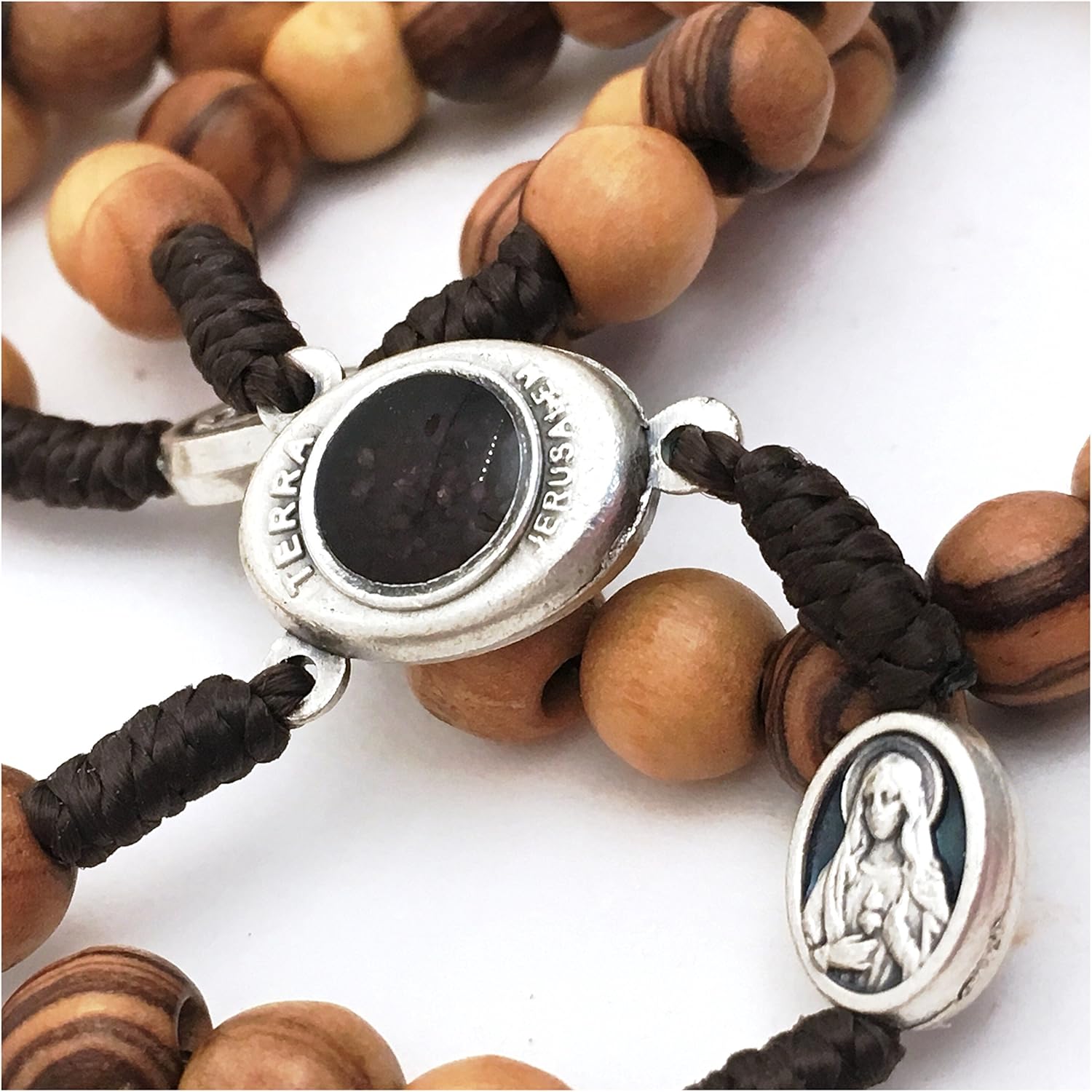 Olive Wood Rosary from Bethlehem - Image 11