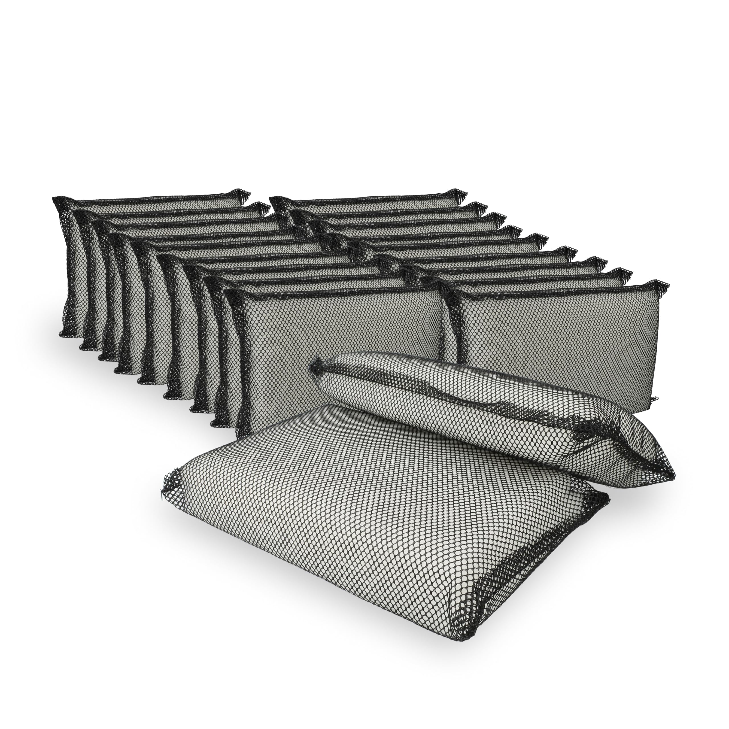 vhbw 20x Filtro Compatibile con Evolution Power 4 aspiratore Piscina - Filtro fine, 25 x 16 x 4 cm