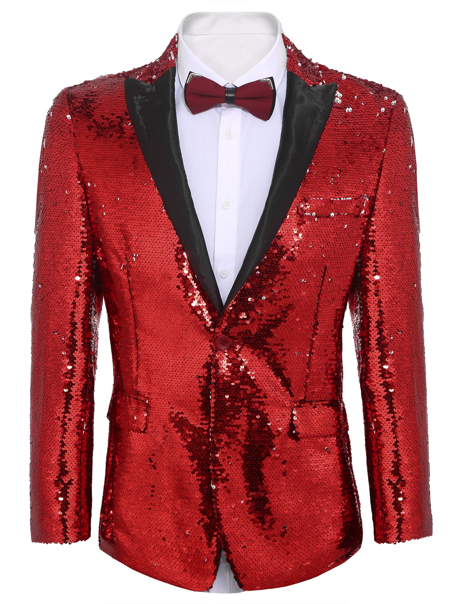 men's sequin suit jacket