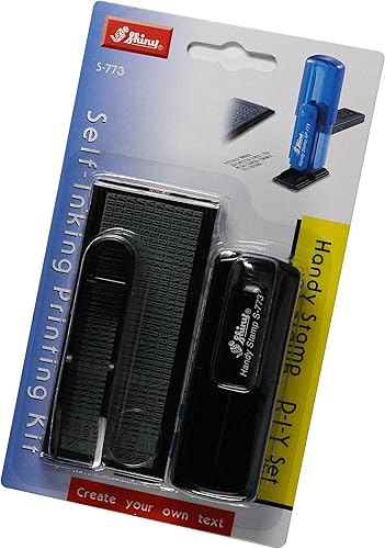 Miniatura 2 de Shiny S-773-1 Handy Stamp, DIY Set, Black