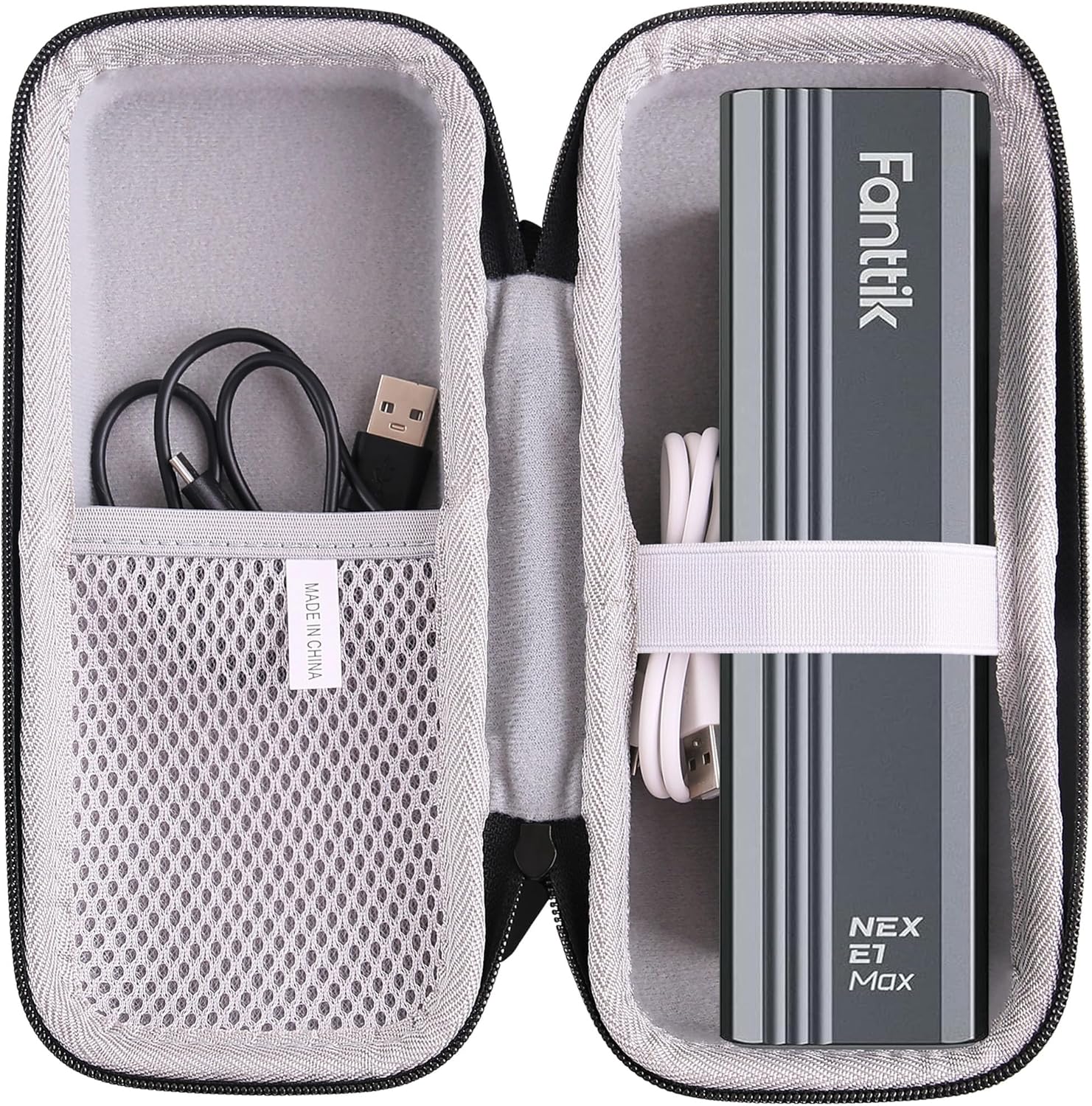 Hard EVA Carrying Case Compatible with Fanttik E1 Max 50-in-1 Magnetic Bits/Fanttik X5 Magnetic Bits Precision Screwdriver Set box case（ E1/X5）. (（ E1/X5）)