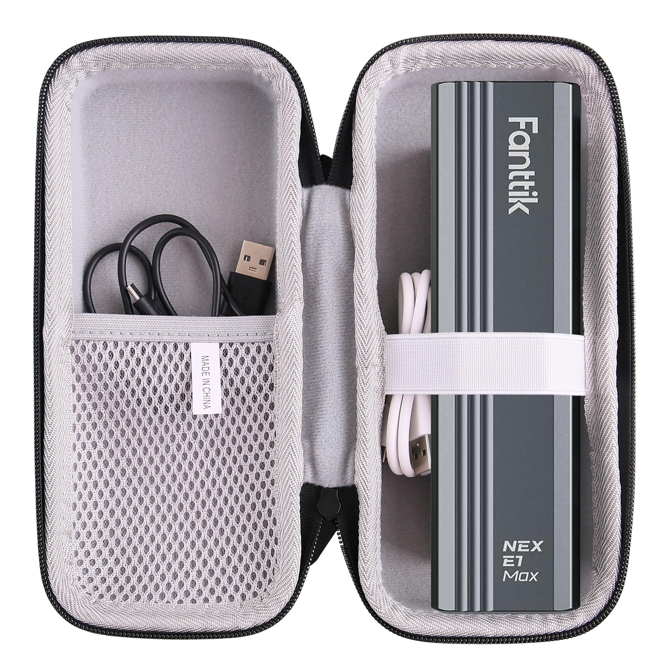 JINMEI Hard EVA Carrying Case Compatible with Fanttik E1 Max 50-in-1 Magnetic Bits/Fanttik X5 Magnetic Bits Precision Screwdriver Set box case（ E1/X5）