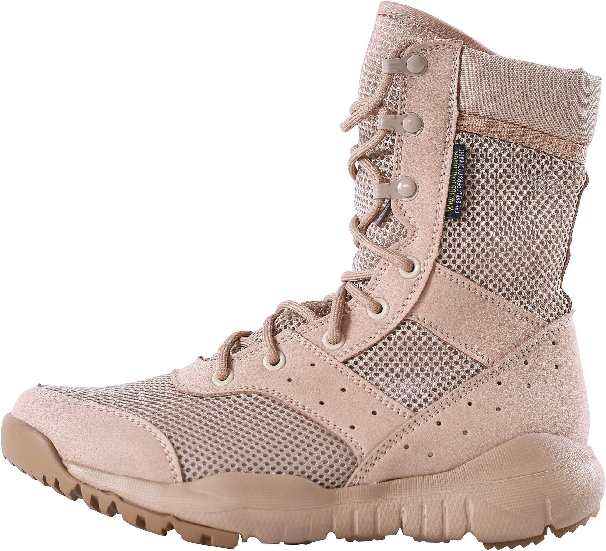 Men's LD Lightweight Combat Boots Microfiber/Suede Leather Military Tactical Boots