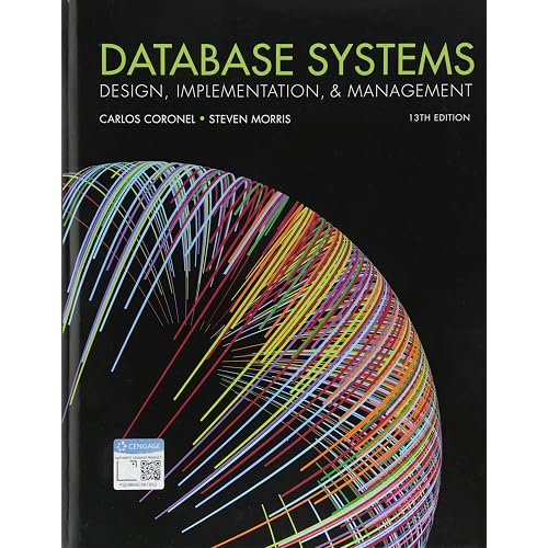 Database Systems: Design, Implementation, & Management (MindTap Course List)