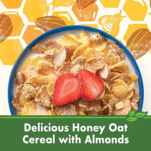 Miniatura 4 de Cascadian Farm Cereal orgánico Buzz Crunch con miel y almendras 144 onzas