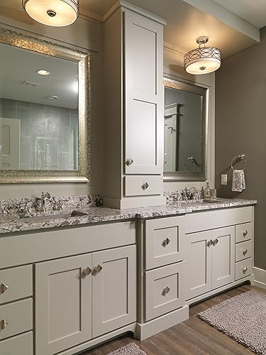 Miniatura 4 de Delta 3597LF-MPU Cassidy llave para baño de amplio alcance, con montaje de drenaje emergente, 3597LF-PNMPU