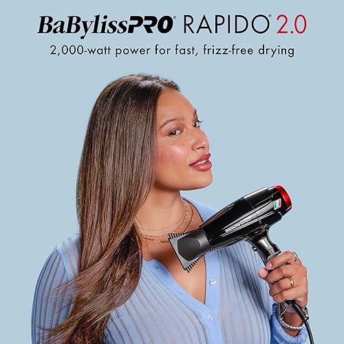 Miniatura 2 de BaBylissPRO Secador de pelo Rapido 2.0 de alta velocidad
