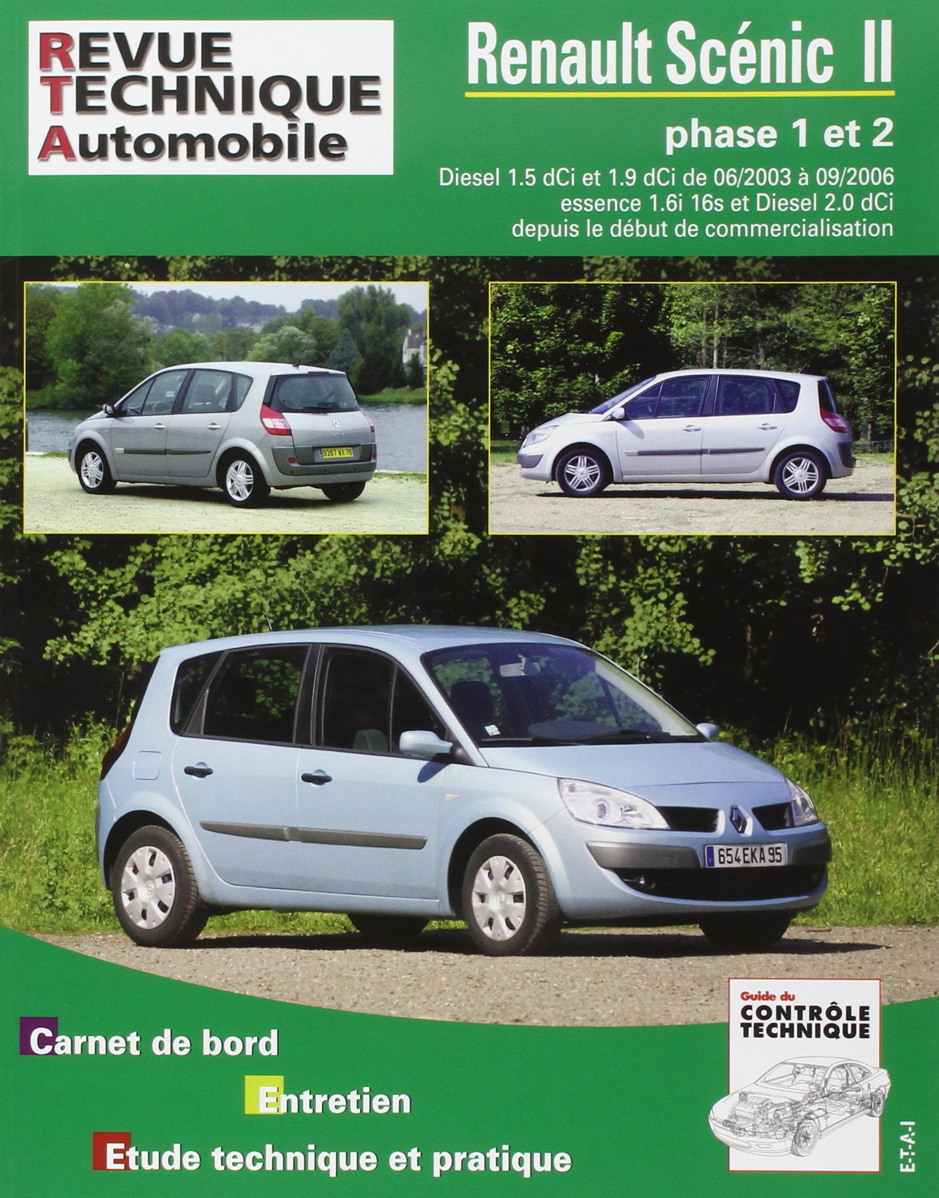 E.T.A.I - Revue Technique Automobile 679 - RENAULT SCENIC/GRAND SCENIC II - 2004 à 2006
