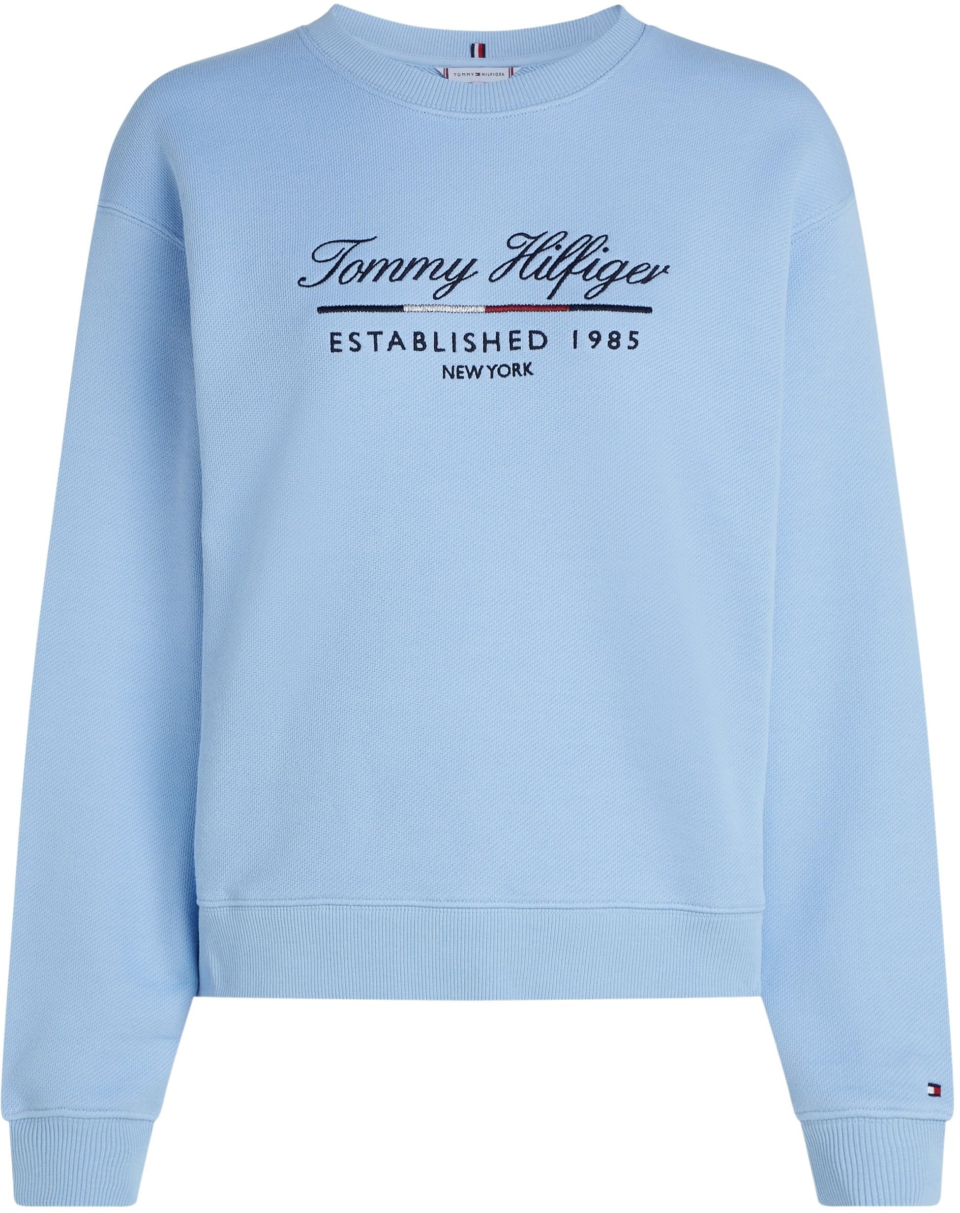 Tommy Hilfiger Bluza z kapturem Kobiety Mdrn Reg Script C-nk Swtshrt Ww0ww43574