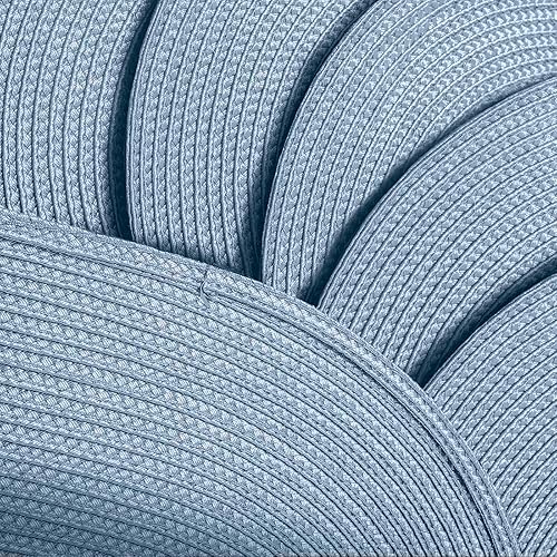 Miniatura 4 de AHHFSMEI Juego de 6 manteles individuales para mesa de comedor, lavables, tejidos, antideslizantes, de 18 x 12 pulgadas, resistentes al calor,