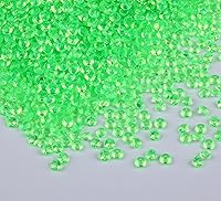 Vista 18 de Paquete de 10000 unidades de cristales de confeti dispersos para mesa de boda, diamantes acrílicos, rellenos de jarrón de diamantes de imitación