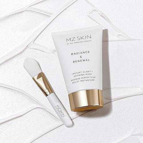 Miniatura 4 de MZ SKIN Máscara Radiance & Renewal de 3.4 onzas líquidas – Complejo de ácido frutal 8.5%, con AHA incluyendo ácido láctico y ácido azelaico, para