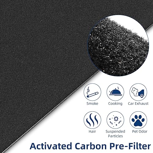 Miniatura 6 de Filtro de repuesto C545 True HEPA S - Compatible con Winix 1712-0096-00 y 2522-0058-00, Winix Filter S