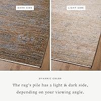 Vista 109 de Loloi Jean Stoffer Katherine Collection KES-02 Ocean/Coral 2'-7'' x 10'-0'', .25" Pile Height, Runner Rug