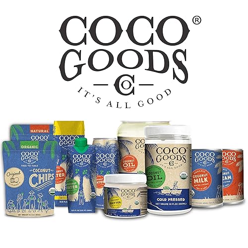 Miniatura 9 de CocoGoodsCo Aceite de coco virgen orgánico de origen único, prensado en frío, sin gluten, sin OMG, sin colesterol (15 onzas líquidas)
