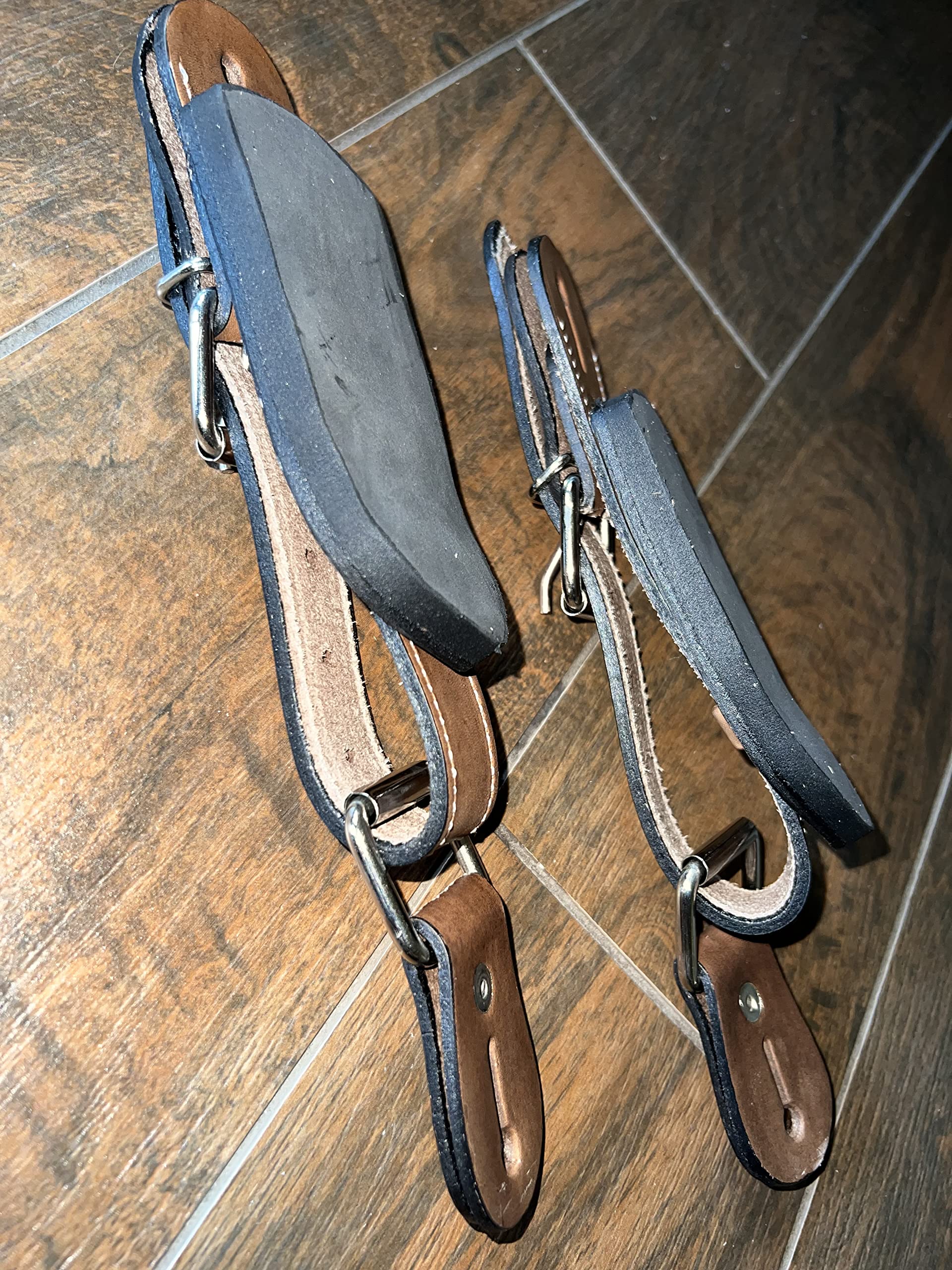 EPT Bull Ropes Sporenriemen für Erwachsene, Leder, 3,8 x 27,9 cm