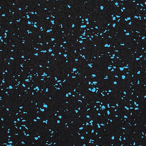 Miniatura 9 de Baldosa de goma IncStores robusta de 8mm, (baldosas de 58x58cmkit de piezas para el suelo) tatami de gimnasio de goma entrelazado, para suelos de