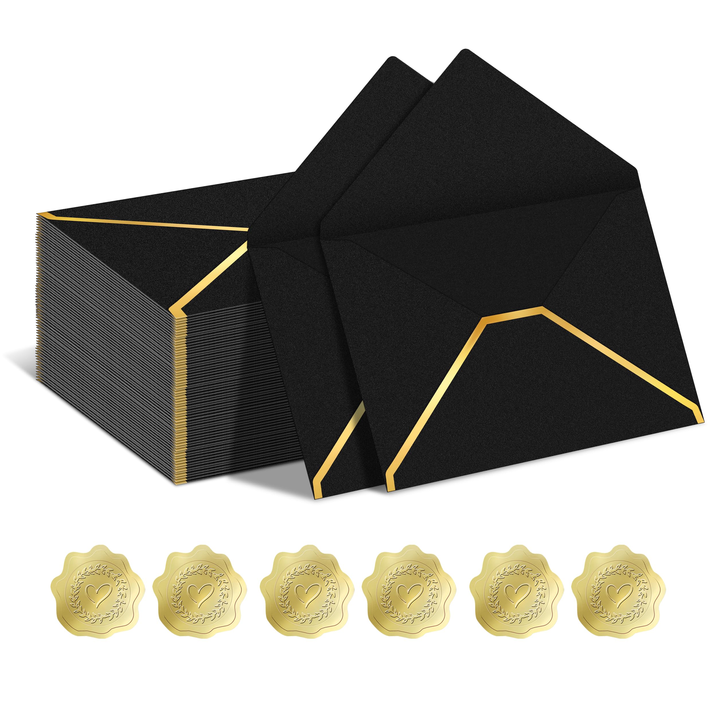 50 Pieces Pink Invitation Envelopes 5x7, Pink Pretty - View #12