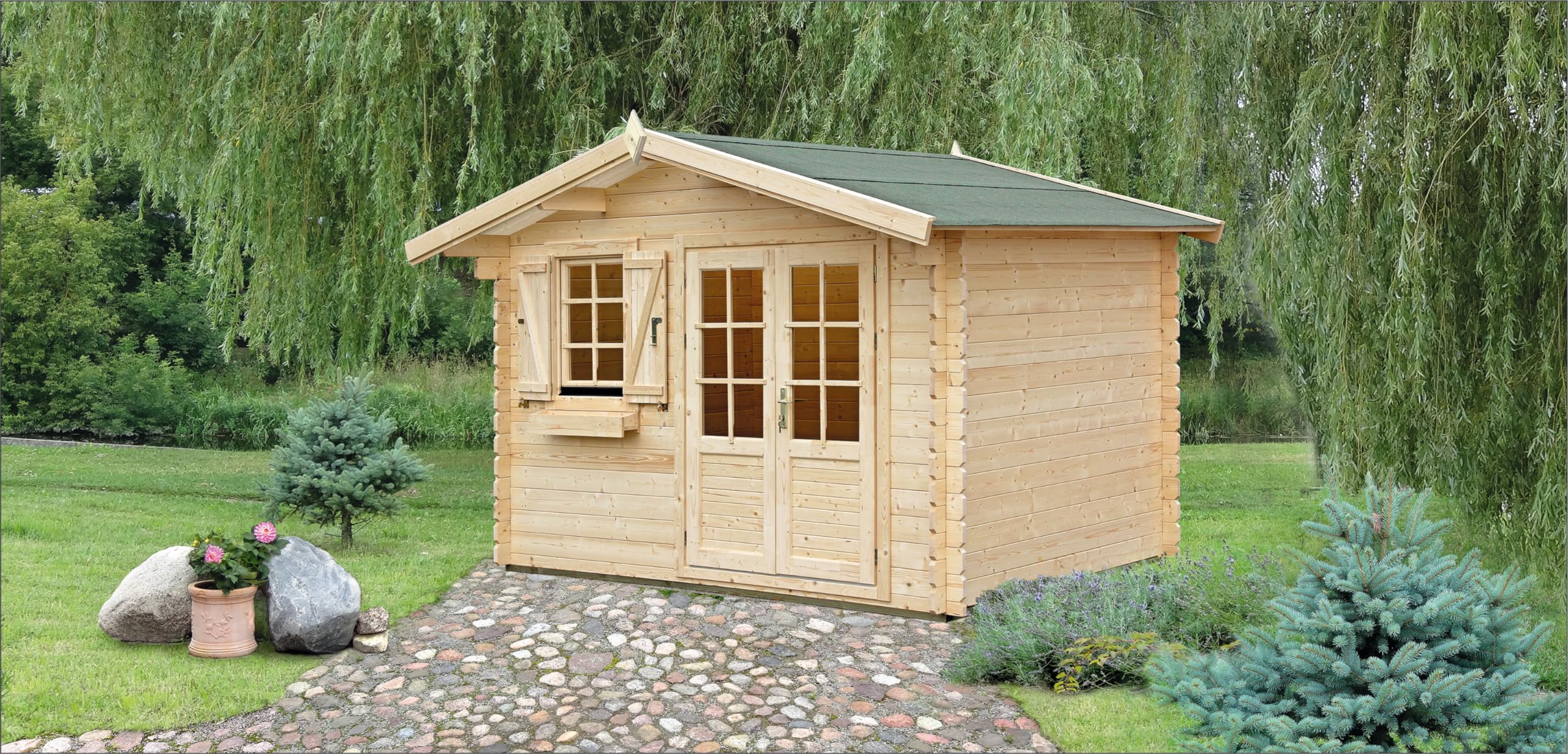 Impregnante Legno all'Acqua Colore DOUGLAS interni esterni 2BM | NON SFOGLIA, NON PELLICOLA | Trattamento Preventivo Anti Raggi UV | Protezione da Agenti Atmosferici e Parassiti | Barattolo 750 ml