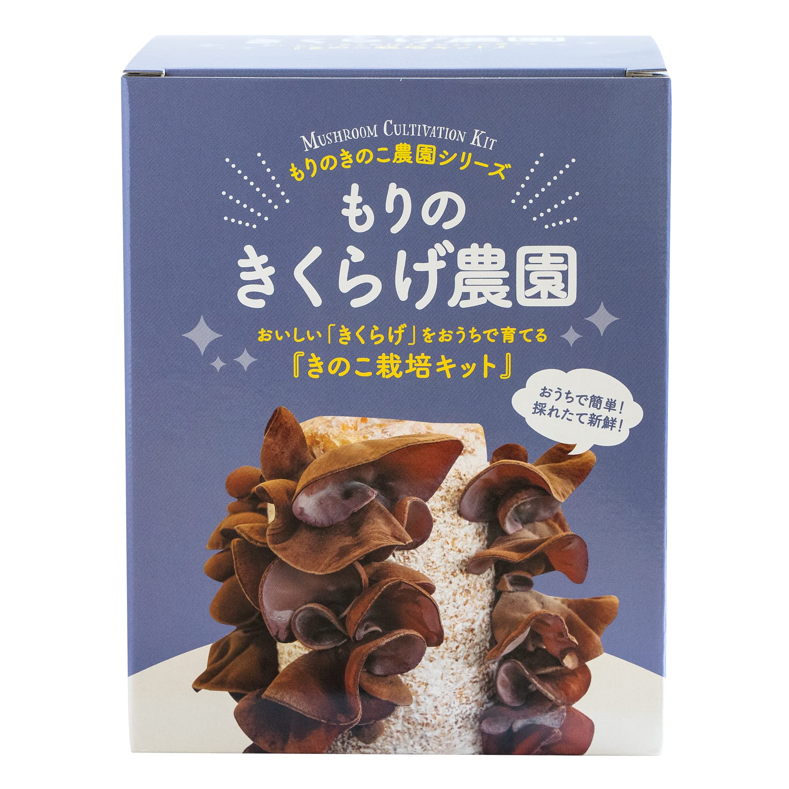 森のきのこ倶楽部 もりのきくらげ農園 栽培キット (キクラゲ栽培/菜園/説明書)…