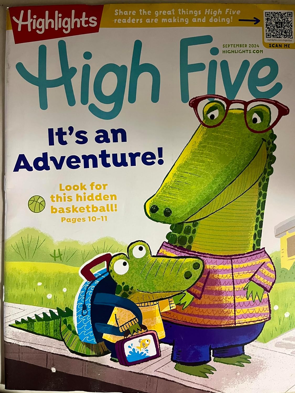 Highlights High Five Magazine (September 2024 Issue) It's an Adventure